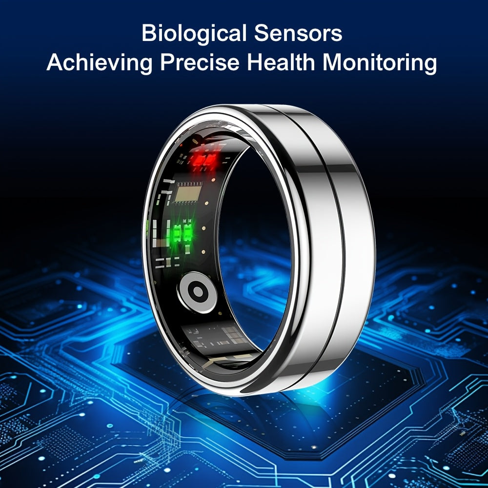 Youth Demon Smart Ring with 5ATM High Quality, Touch Screen, Lightweight Design, and Modern Look. Ideal for Business, Sports and Other Occasions, with Various Sports Modes. A Great Gift for Friends and Family., Daily Wearable Tech, Fitness Tracker,